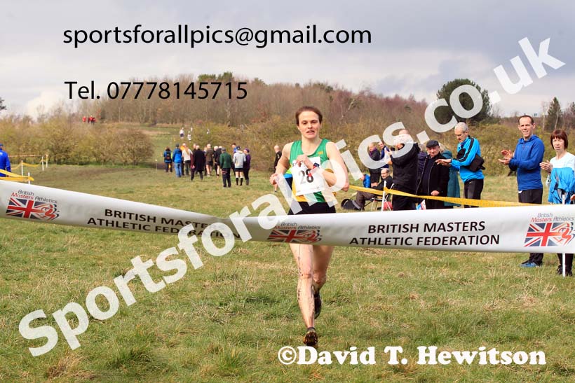 Womens and Mens 65+ in the 2023 BMAF Cross Country Champs., Wallsend. Photo: David T. Hewitson/Sports for All Pics